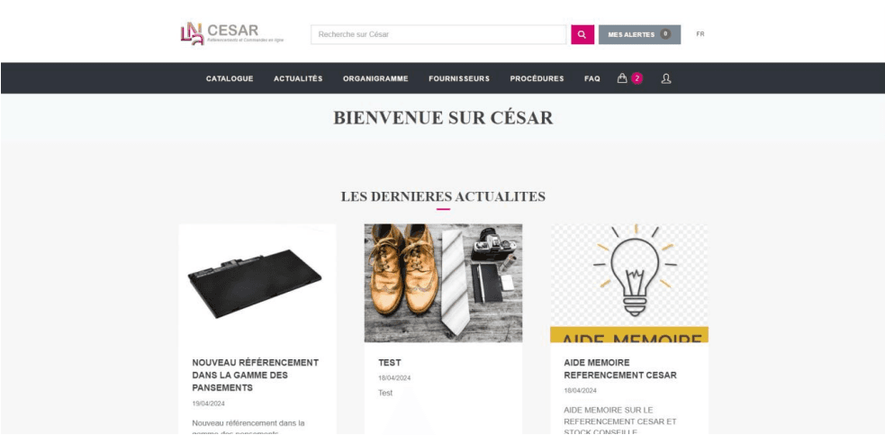 Aperçu du projet CESAR